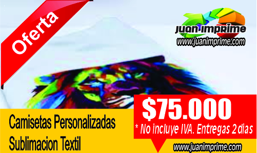 Juanimprime; diseño y personalizacion de camisetas para eventos